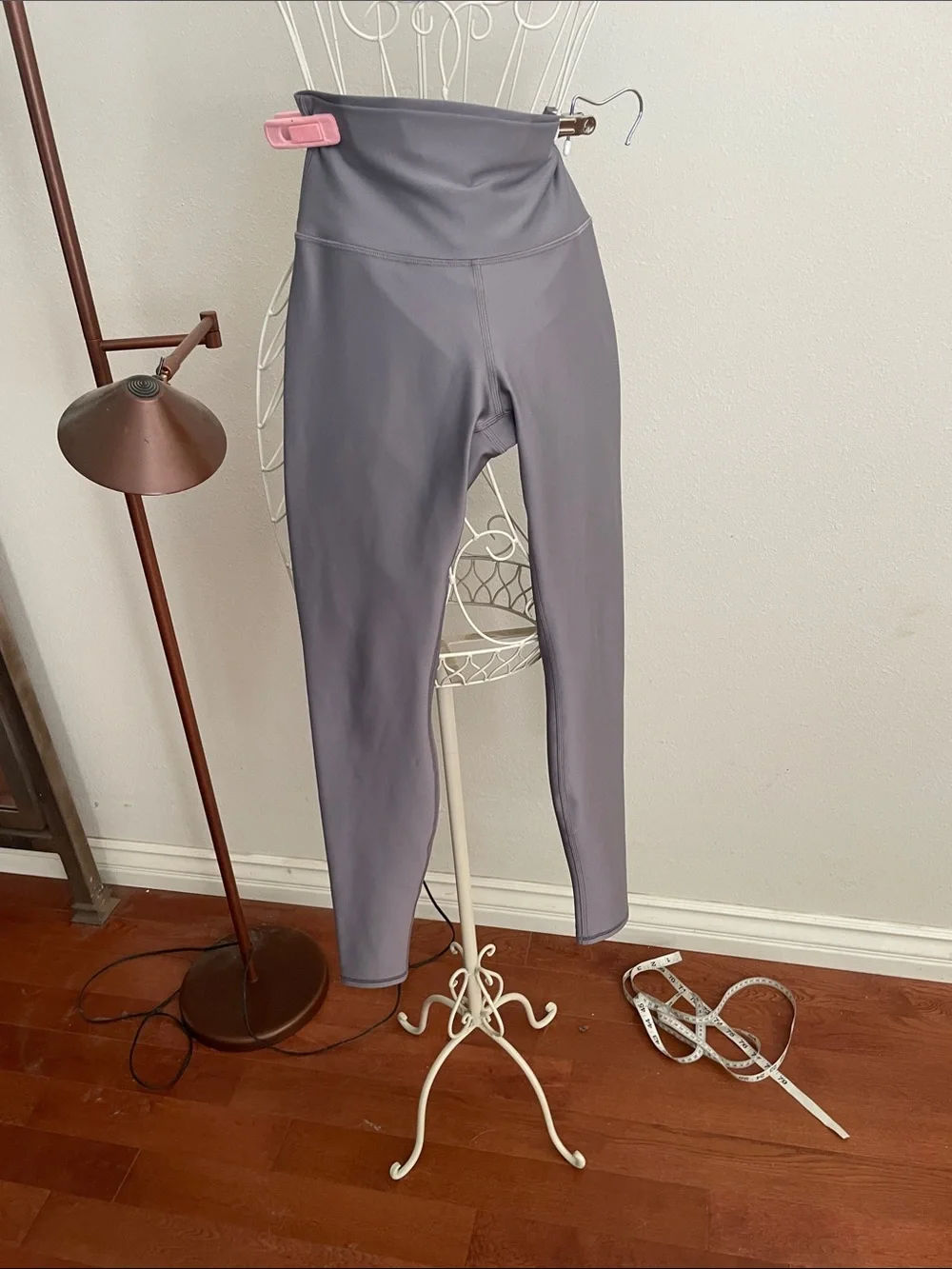 ALO Yoga High-Rise Lavender Gray Sculpt Leggings. Flash $42
